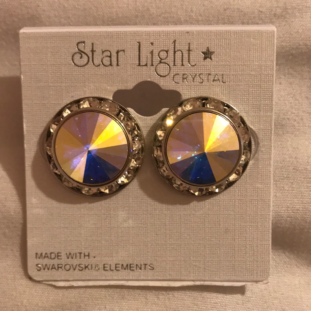Large Crystal Earrings